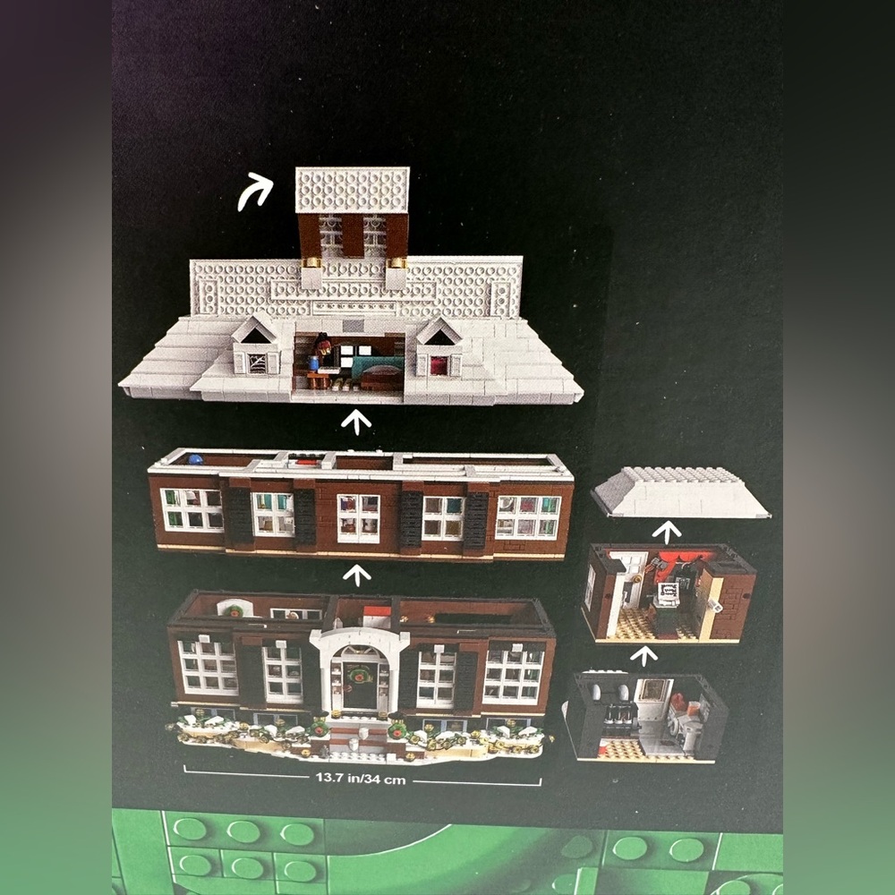 Home Alone Christmas House NEW Building Blocks Brick Set CUSTOM Made NO BRAND - Picture 5 of 5